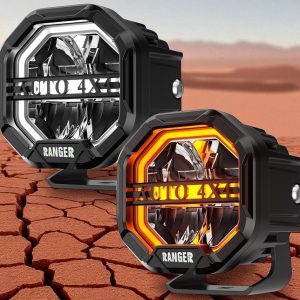 Комплект круглых фар "RANGER" RANG-W-4-R12T3-AW