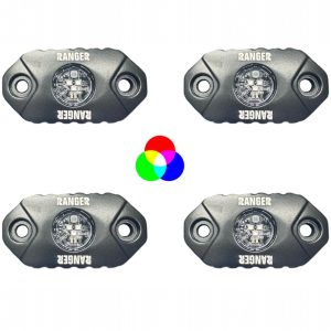 Комплект фар RANGER 6 шт. рабочего света врезных RANG-Y1D-2-RGB-D4