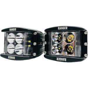 Фара светодиодная 40W (прямой свет с боковым засветом)2шт "RANGER"