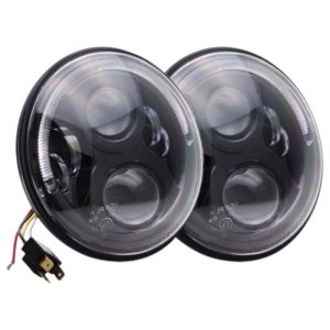 Фара светодиодная круглая 20W/40W (головной свет+ДХО)2шт "RANGER"