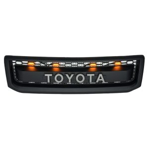 Решётка радиатора Toyota Land Crusier Prado J120/J125 2002-2009 с ДХО "RANGER"