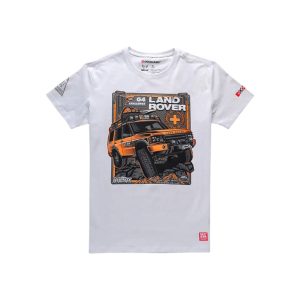 Футболка Land Rover (белая)