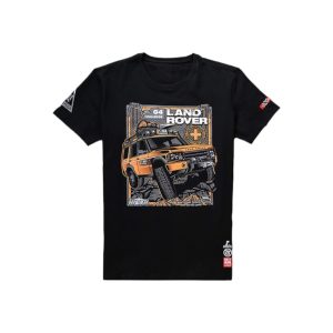 Футболка Land Rover (черная)