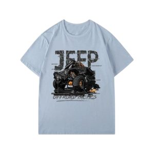 Футболка Jeep (голубая)