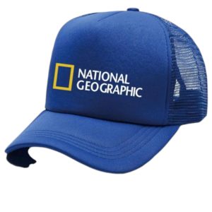 Кепка сетчатая National Geographic (синяя)