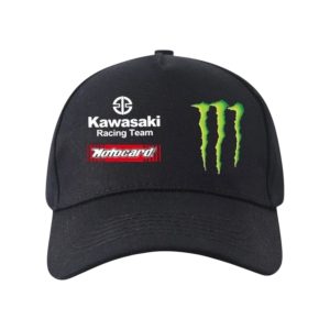Кепка черная "MONSTER ENERGY&KAWASAKI"