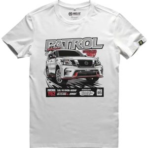 Футболка Nissan Patrol Y62 (белая)