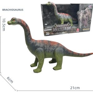 Динозавр BRACHIOSAURUS красный
