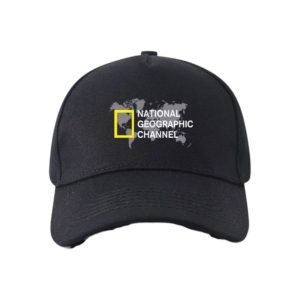 Кепка National Geographic с картой (черная)
