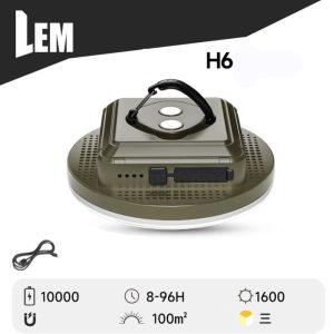 Фонарь туристический на магните "LEM"