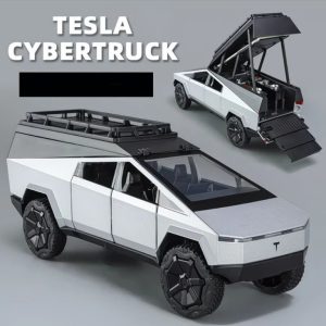 Модель автомобиля TESLA CIBERTRACK (серебристый)