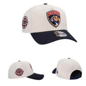 Кепка "Florida Panthers" белый синий