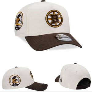 Кепка "Boston Bruins" белый коричневый
