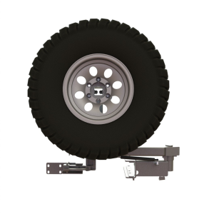 Калитка в штатный бампер Nissan Patrol Y61 1997-2004