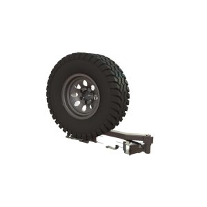 Калитка в штатный бампер Toyota Land Cruiser Prado 95