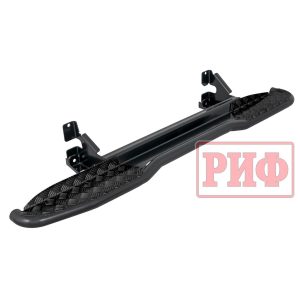 Пороги РИФ силовые Toyota Land Cruiser Prado 150 (чёрные)