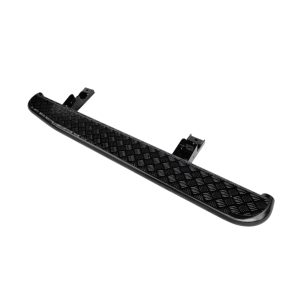 Пороги РИФ силовые Toyota Land Cruiser 200 (2008-2015) черные накладки и болты, на а/м без гидроподвески